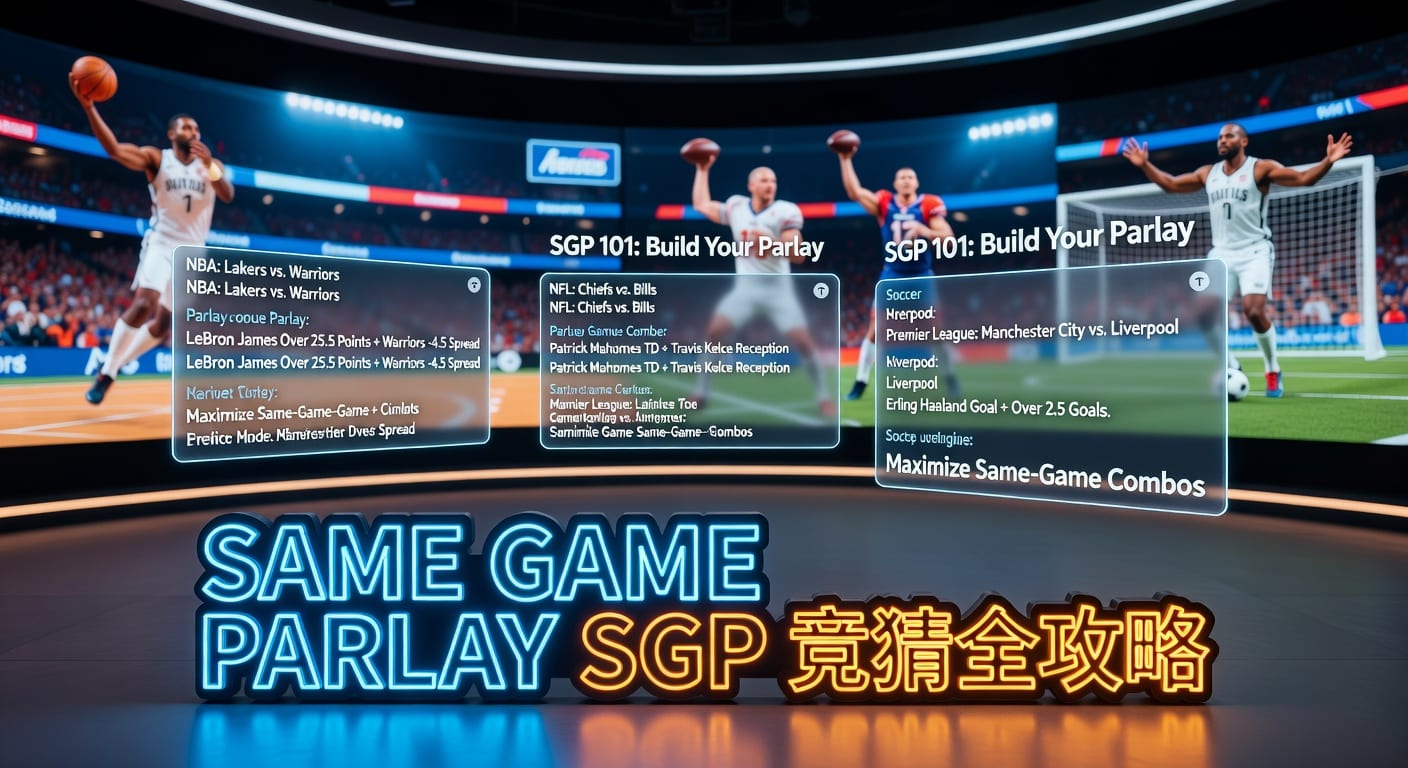 超级过关 same game parlay SGP 实战解析｜PM国际体育官网
