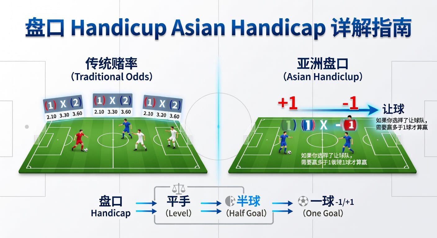 亚洲盘 asian handicap 玩法解析与判断技巧