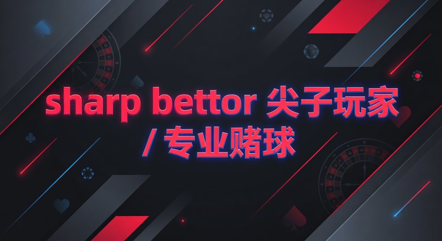 sharp bettor 尖子玩家 / 专业赌球：2026年让球体育官网判断框架