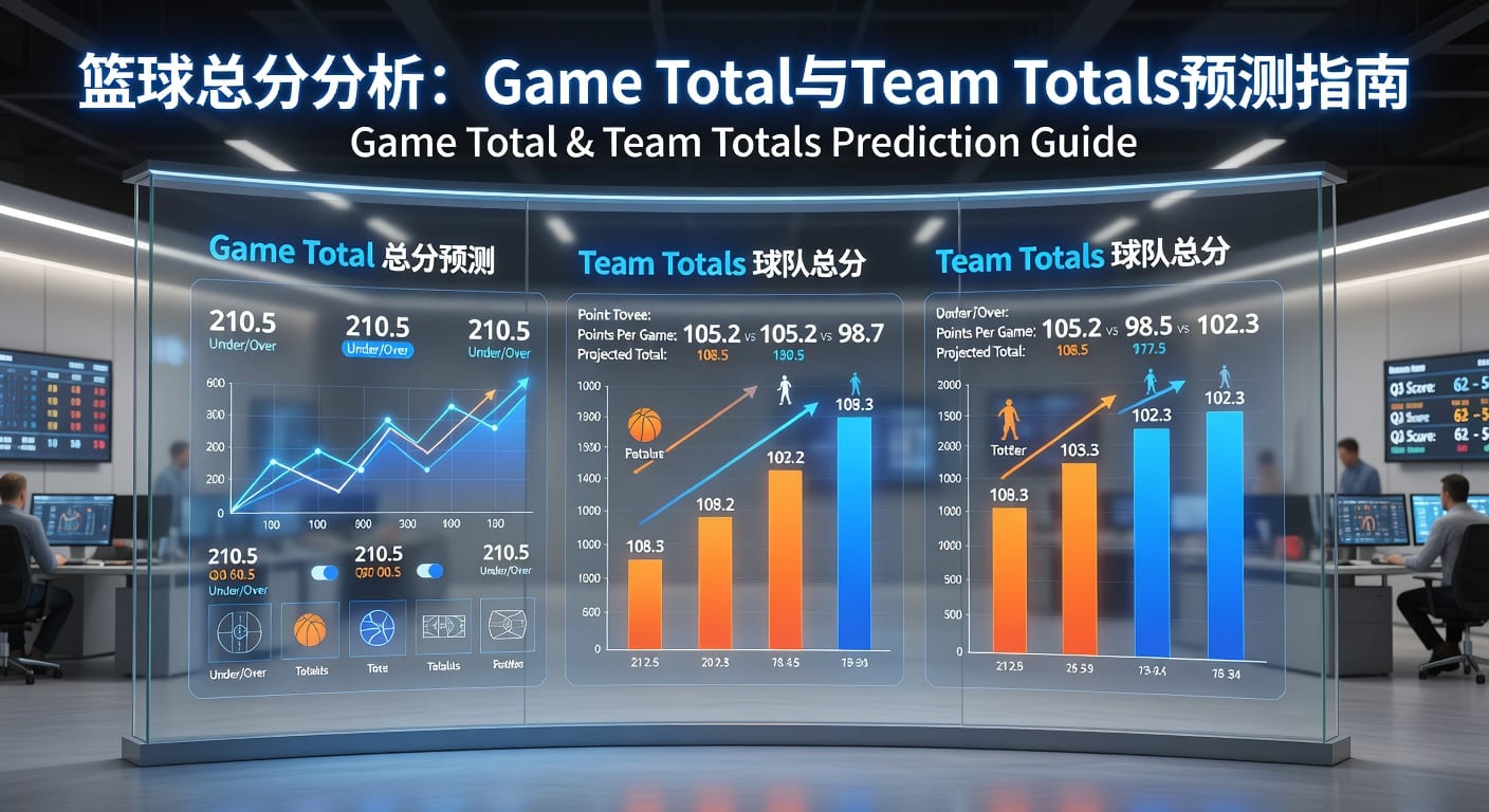 篮球总分 game total team totals：投注技巧与实战判断