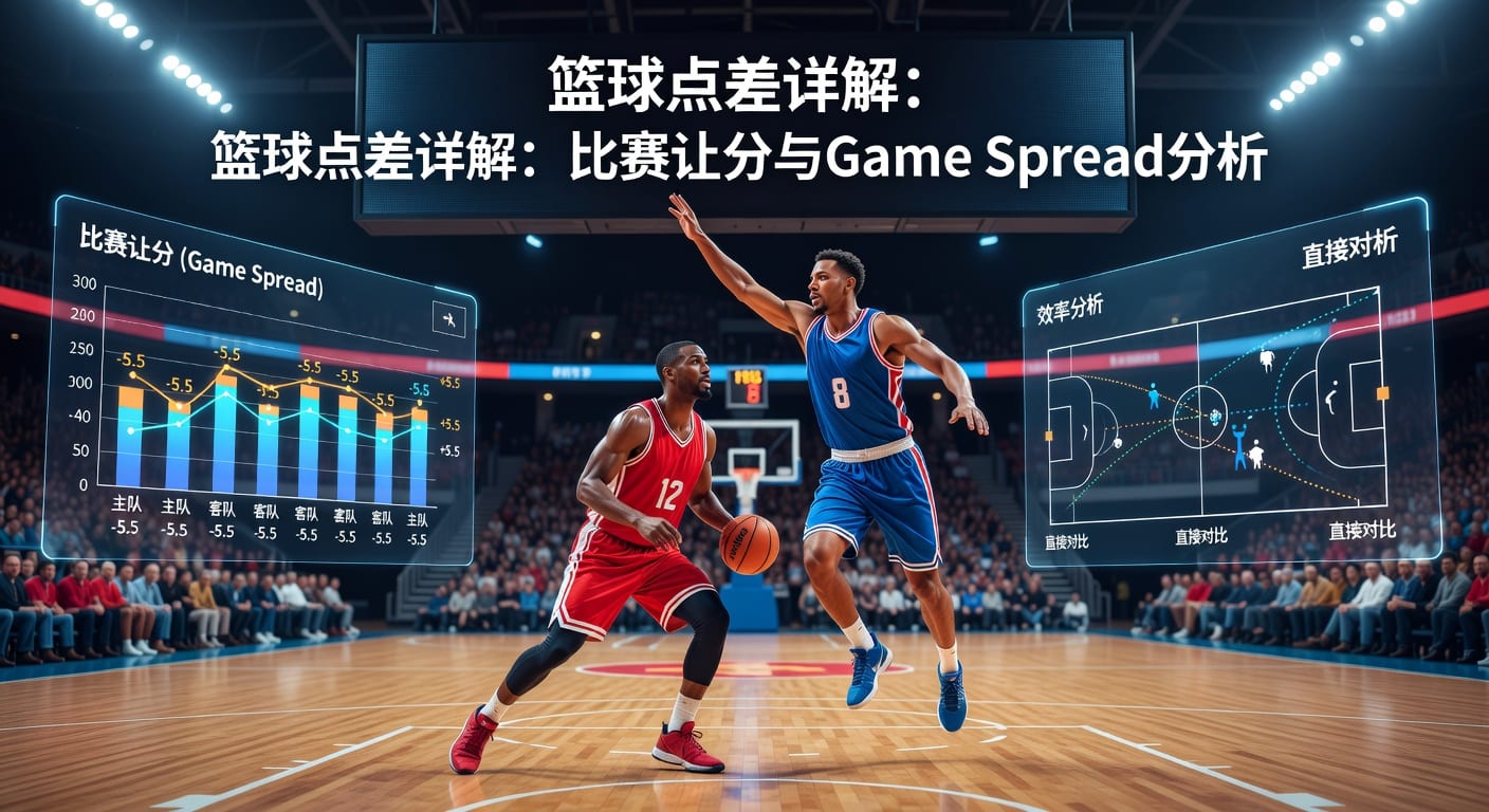 篮球点差 比赛让分 game spread 实战判断与读法