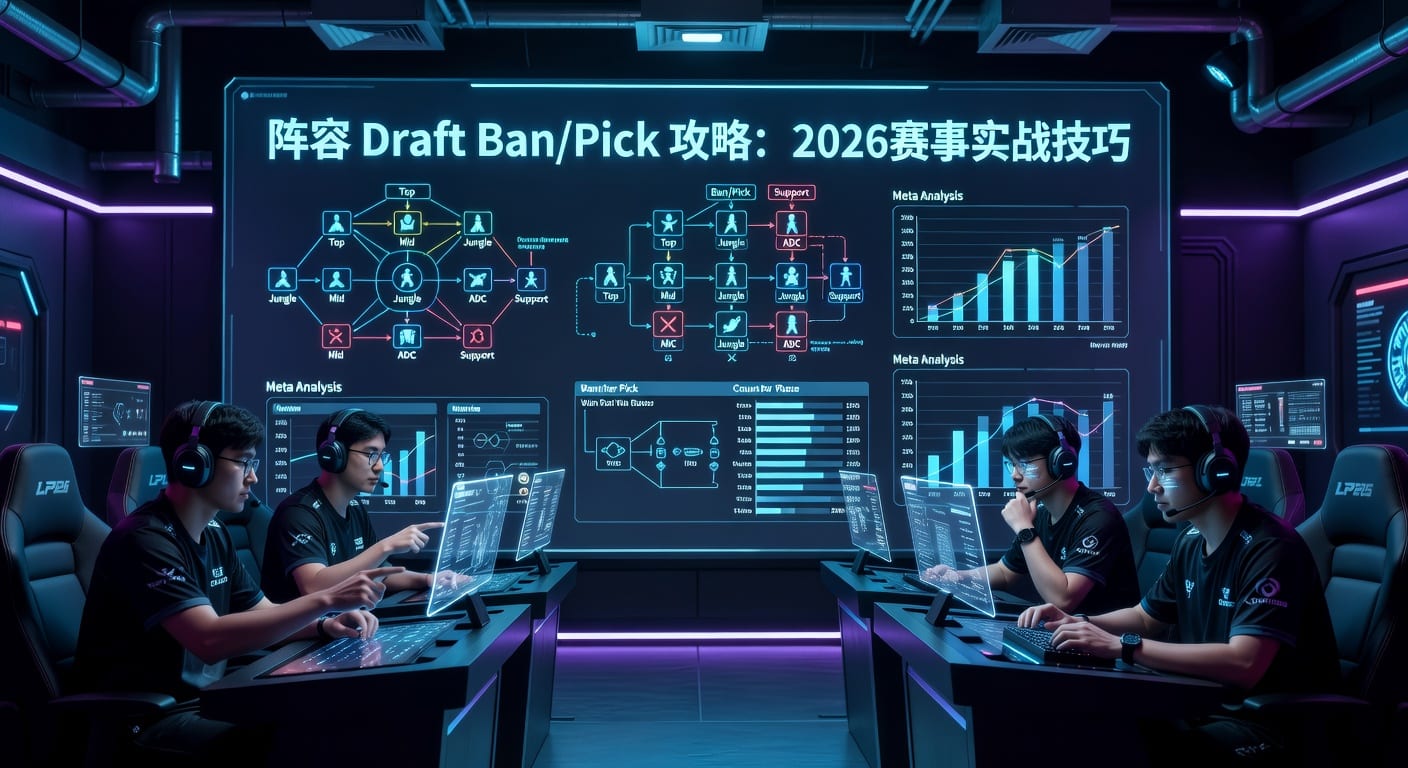 阵容 Draft Ban/Pick：赛前判断与实战拆解